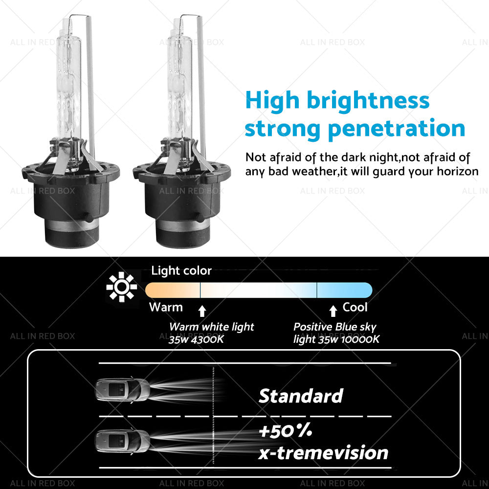 {{ D2S D2C 10000K H or D HID Xenon Headlight Bulbs Suitable For Honda Subaru Mazda }} - Buy Car Parts Online at {{ Kaka Auto Parts }}.