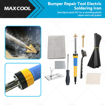 compare product Plastic Welding Soldering Iron Kits Car Bumper Dashboard Kid Repair Welder Tool