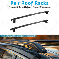 {{ 2x Cross Bar Roof Rack Suitable for Jeep Grand Cherokee 11-21 with 2 keys }} - Buy Car Parts Online at {{ Kaka Auto Parts }}.