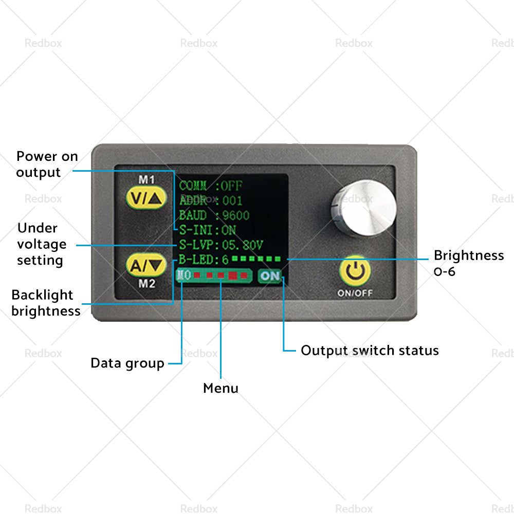 {{ DC 36V 5A 80W Adjustable Regulated Power Supply Buck Boost Converter DC CNC AU }} - Buy Car Parts Online at {{ Kaka Auto Parts }}.