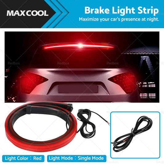 {{ 1M Red LED Car High Mount Third Brake Stop Rear Tail Light Bar Strip Universal }} - Buy Car Parts Online at {{ Kaka Auto Parts }}.