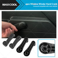 {{ 4PCS Universal Auto Car Truck Window Cranks Manual Winder Handle Hand Levers }} - Buy Car Parts Online at {{ Kaka Auto Parts }}.