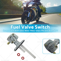 {{ Fuel Tap Switch Tank Petcock Suitable For 50cc 90cc 110cc 125cc Pit Dirt Bike }} - Buy Car Parts Online at {{ Kaka Auto Parts }}.