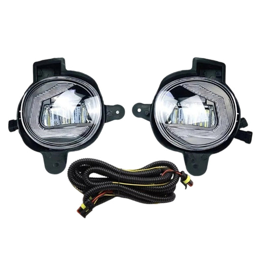 Pair Front Fog Lights LED Waterproof Suitable For Toyota Hilux Vigo 2011-2014