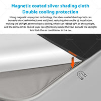 {{ For Tesla Model Y Glass Sun Roof Shade Sunroof Window UV Film Blind Sunshade Mesh }} - Buy Car Parts Online at {{ Kaka Auto Parts }}.