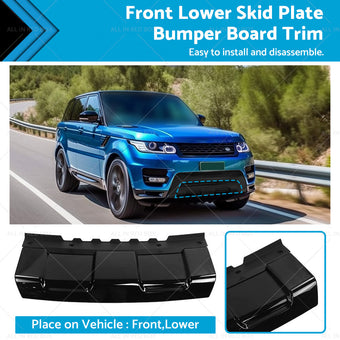 compare product Front Lower Skid Plate Bumper Board Trim Suitable For Range Rover Sport 14-17