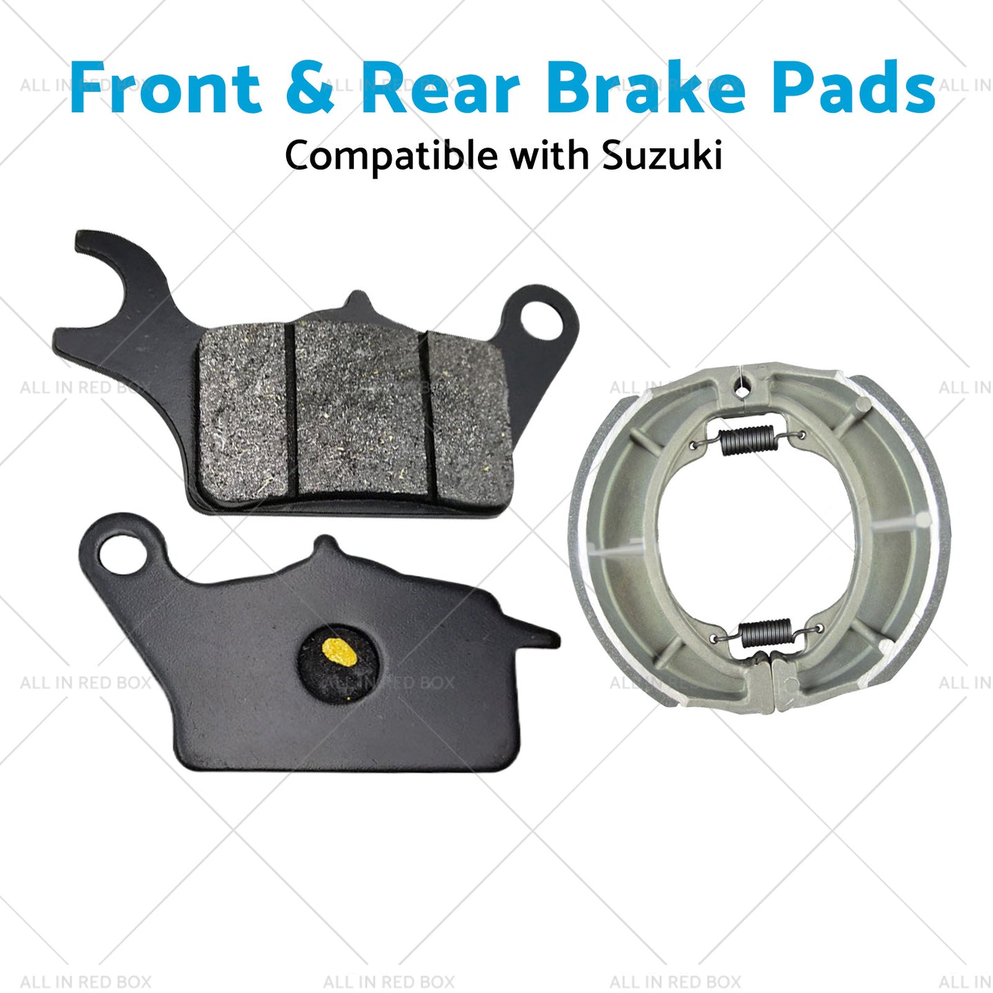 {{ Front  and  Rear Brake Pads Suitable for 2017-2021 Suzuki UK 110 Address }} - Buy Car Parts Online at {{ Kaka Auto Parts }}.