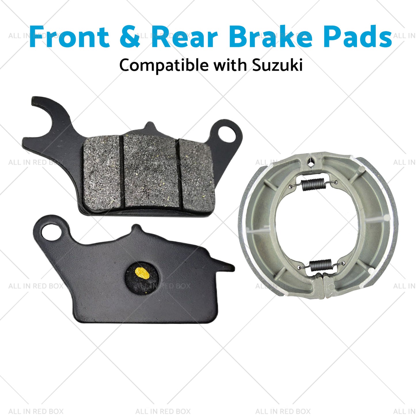 {{ Front  and  Rear Brake Pads Suitable for 2017-2021 Suzuki UK 110 Address }} - Buy Car Parts Online at {{ Kaka Auto Parts }}.