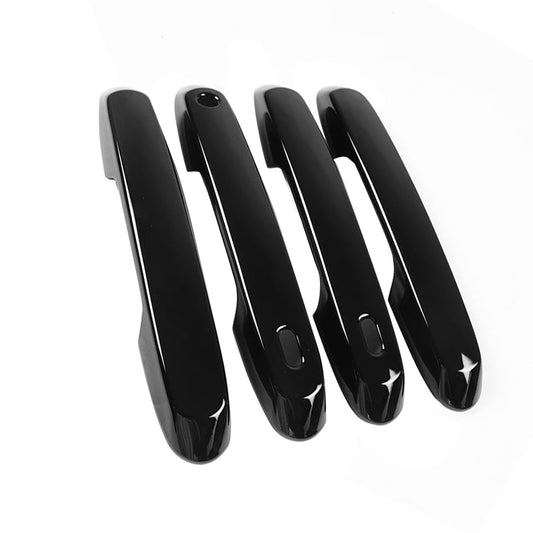 Door Handle & Rearview Mirror Cover Suitable For Prado LC250 2024 Glossy Black