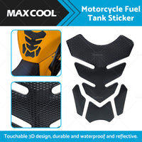 {{ Wide Pure Black Motorcycle Gas Tank Pad Protector Sticker Decal For Motorbike }} - Buy Car Parts Online at {{ Kaka Auto Parts }}.