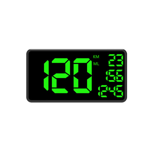 Truck GPS Speedometer 6.2inch Extended Display Suitable For Odometer with Overspeed Alarm MPH/KMH