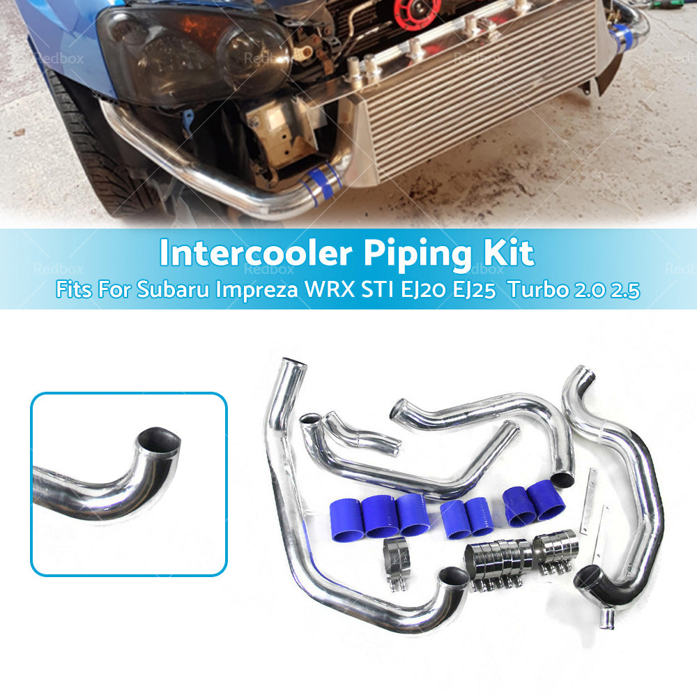 {{ FMIC INTERCOOLER PIPING PIPE FIT SUBARU IMPREZA WRX 2. 0 2. 5 TURBO EJ20 EJ25 }} - Buy Car Parts Online at {{ Kaka Auto Parts }}.
