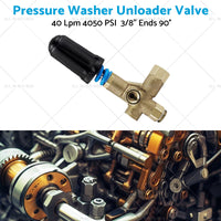 {{ 1PCS Pressure Washer Unloader Valve 40 Lpm 4050 PSI 3/8" Ends 90 degree }} - Buy Car Parts Online at {{ Kaka Auto Parts }}.