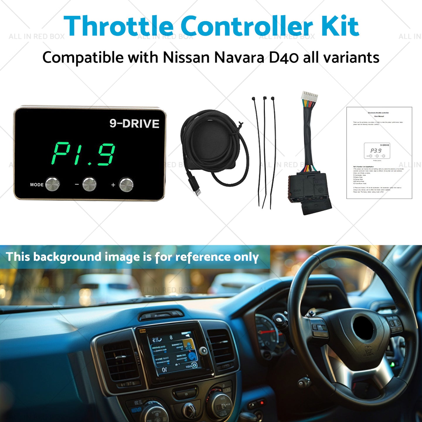 {{ Electronic Throttle Controller Kit Suitable for Nissan Navara D40 2006-2015 }} - Buy Car Parts Online at {{ Kaka Auto Parts }}.