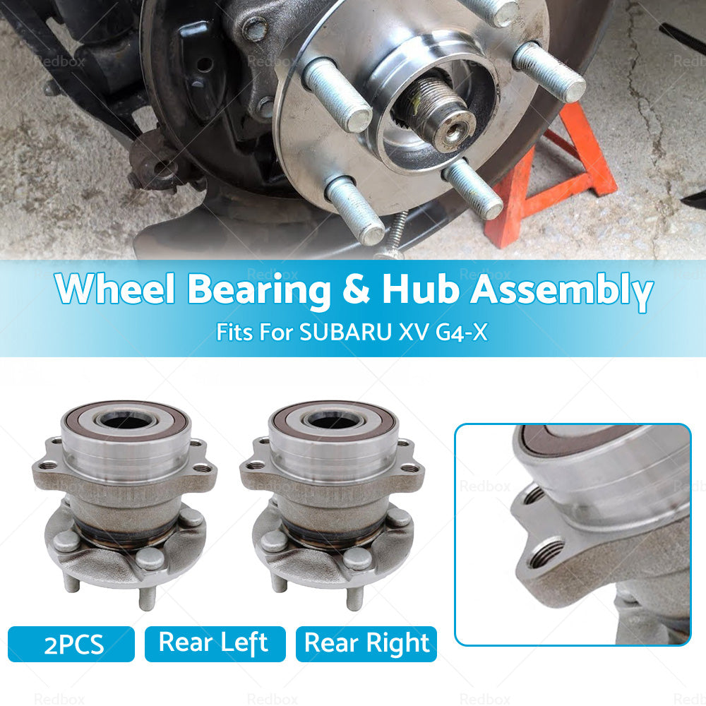 {{ 2 X Rear Wheel Bearing  and  Hub Assembly Fits For SUBARU XV G4-X 2012 - 2017 LHRH }} - Buy Car Parts Online at {{ Kaka Auto Parts }}.