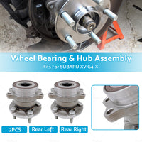 {{ 2 X Rear Wheel Bearing  and  Hub Assembly Fits For SUBARU XV G4-X 2012 - 2017 LHRH }} - Buy Car Parts Online at {{ Kaka Auto Parts }}.