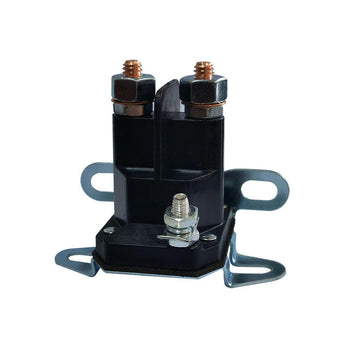 compare product Ride On Lawn Mower Starter Solenoid 3 Terminal 12V Bottom or Side-Mount Suitable For Various Models