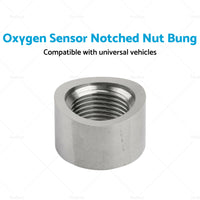 {{ 1PCS O2 Oxygen Sensor Curve Notched Nut Bung 304 Stainless Steel M18 X 1. 5 }} - Buy Car Parts Online at {{ Kaka Auto Parts }}.