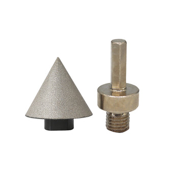 compare product 60?? 50mm Diamond Chamfer Finger Bit Suitable For Ceramic Tile Milling & Edge Cutting