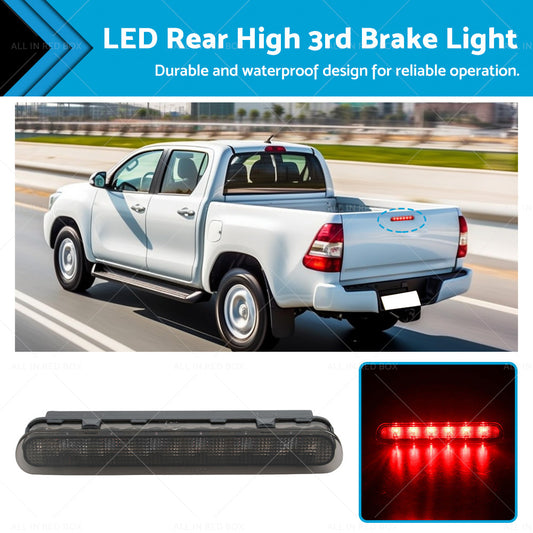 {{ 1x LED Rear High 3rd Brake Light Suitable For Toyota Hilux VIGO SR5 04-15 Smoked }} - Buy Car Parts Online at {{ Kaka Auto Parts }}.