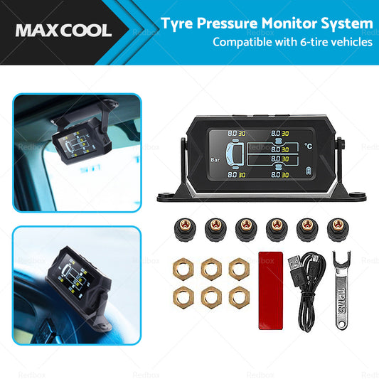 {{ Tyre Pressure Monitoring System  6 Wheel Sensor for Caravan Truck Trailer Solar }} - Buy Car Parts Online at {{ Kaka Auto Parts }}.