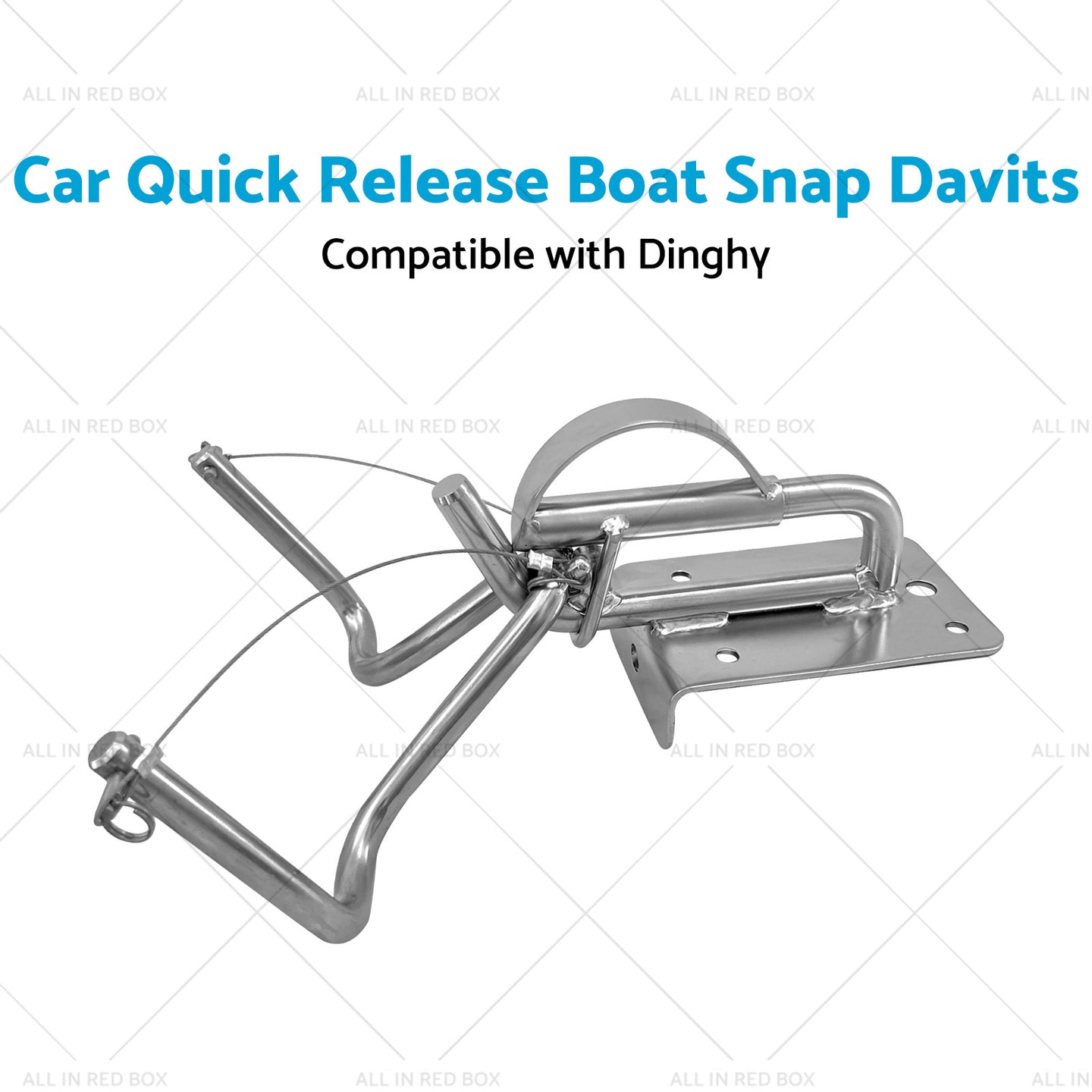 {{ 304 Stainless Steel Car Quick Release Boat Snap Davits Suitable for Dinghy }} - Buy Car Parts Online at {{ Kaka Auto Parts }}.