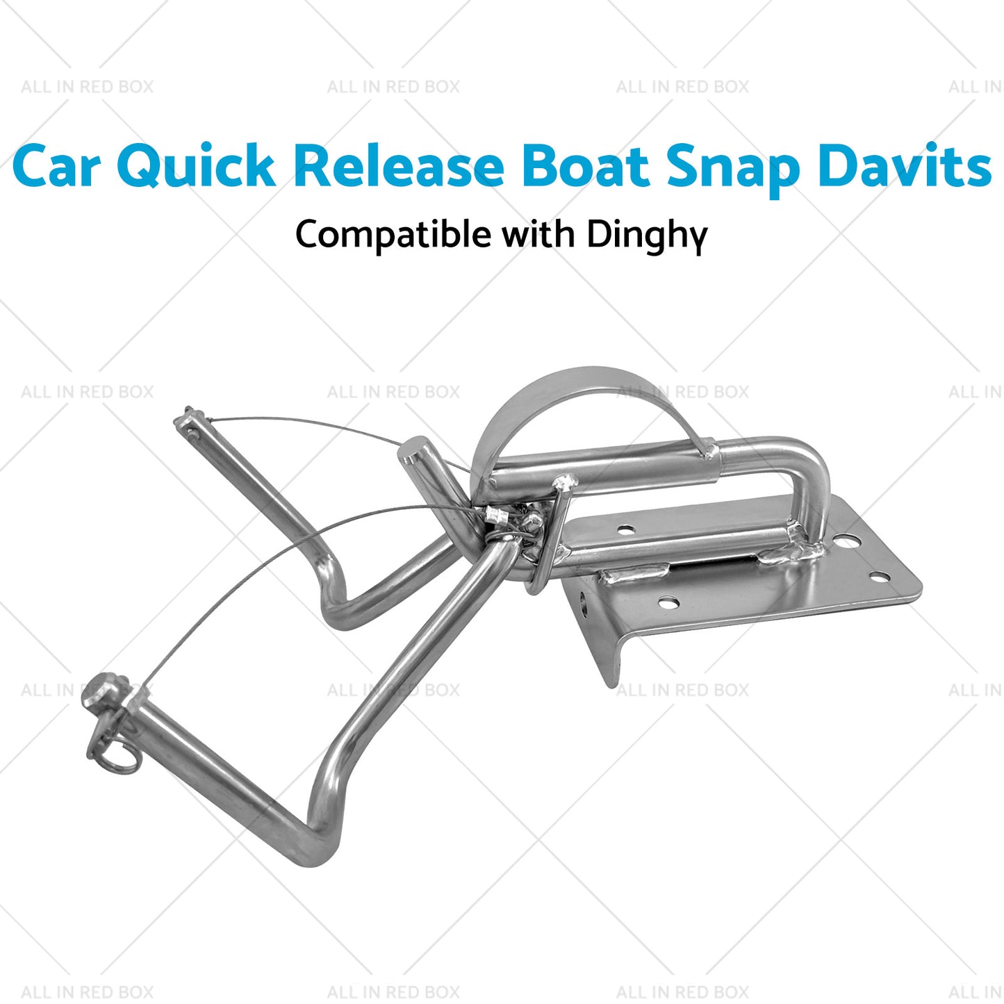 {{ 304 Stainless Steel Car Quick Release Boat Snap Davits Suitable for Dinghy }} - Buy Car Parts Online at {{ Kaka Auto Parts }}.