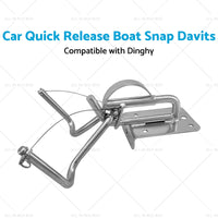 {{ 304 Stainless Steel Car Quick Release Boat Snap Davits Suitable for Dinghy }} - Buy Car Parts Online at {{ Kaka Auto Parts }}.
