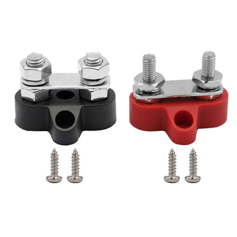 compare product Bus Bar Power Terminal Blocks Suitable For M6 Negative & M8 Positive Power Distribution Studs