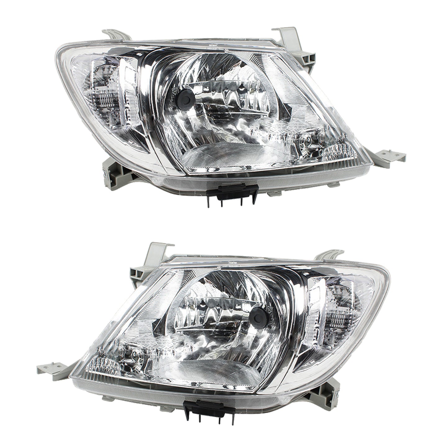 {{ Pair LHRH Head Light Lamps Suitable for Toyota Hilux Ute 2008-2012 2WD 4WD }} - Buy Car Parts Online at {{ Kaka Auto Parts }}.