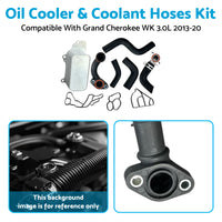 {{ Oil Cooler & Coolant Hose Set Suitable For Jeep Grand Cherokee 3.0L Eco Diesel }} - Buy Car Parts Online at {{ Kaka Auto Parts }}.