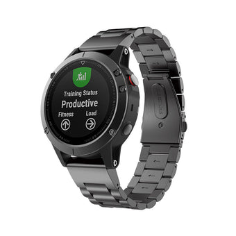 compare product Stainless Steel Strap Quick Fit Watch Band Suitable For Garmin Fenix 5 6 22mm