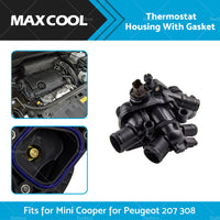 {{ Thermostat Housing Gasket Suitable For Mini One R56 Peugeot 207 11537534521 }} - Buy Car Parts Online at {{ Kaka Auto Parts }}.