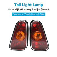 {{ Pair LH+RH Hand Tail Light Lamp Suitable For Mini Cooper Hatch R50 2001-2004 }} - Buy Car Parts Online at {{ Kaka Auto Parts }}.