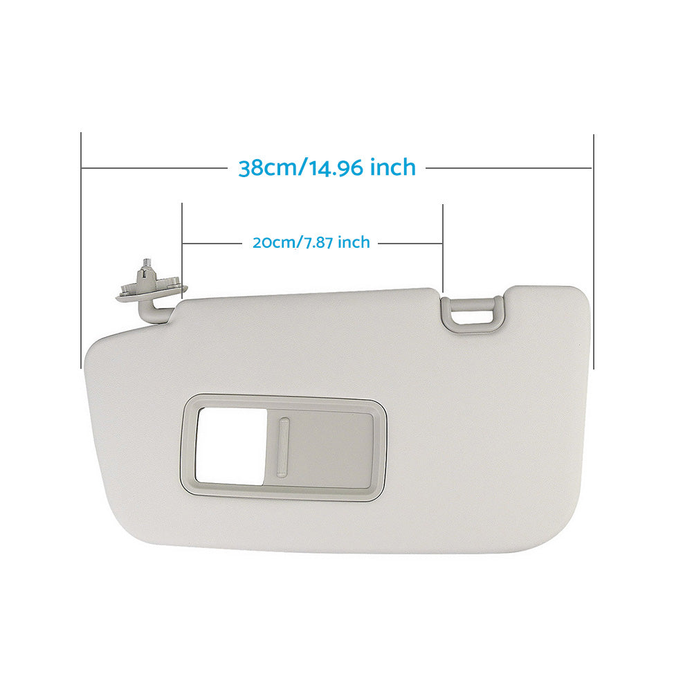 Front Left Sun Visor Sunshade Suitable For Subaru Impreza WRX 92011FG032ME (2008¡§C2014)