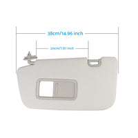 Front Left Sun Visor Sunshade Suitable For Subaru Impreza WRX 92011FG032ME (2008¡§C2014)