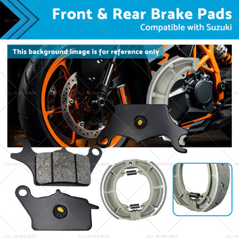 compare product Front  and  Rear Brake Pads Suitable for 2017-2021 Suzuki UK 110 Address