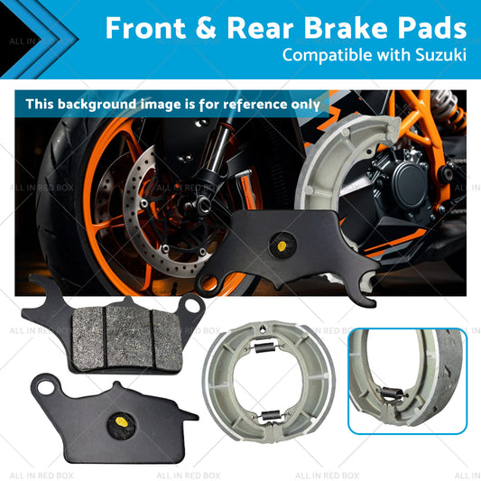 {{ Front  and  Rear Brake Pads Suitable for 2017-2021 Suzuki UK 110 Address }} - Buy Car Parts Online at {{ Kaka Auto Parts }}.