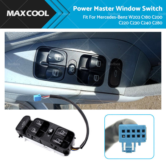 {{ Master Window Switch Fit For Mercedes-Benz W203 C180 C200 C220 C230 C240 C280 }} - Buy Car Parts Online at {{ Kaka Auto Parts }}.