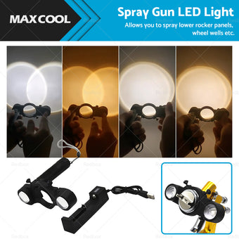 compare product Paint Spary Gun LED Light Automotive Paint Gun LED Light Universal Fitment