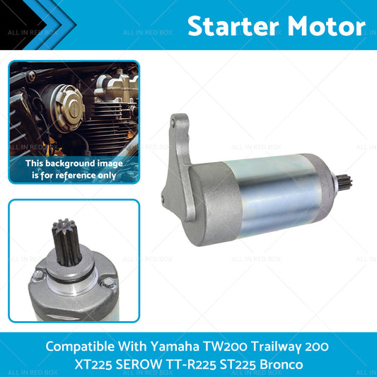 {{ Motor Starter Suitable For Yamaha TW200 Trailway 200 XT225 SEROW TT-R225 ST225 }} - Buy Car Parts Online at {{ Kaka Auto Parts }}.