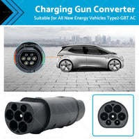 {{ Charging Gun Converter Suitable for All New Energy Vehicles Type2-GBT AC }} - Buy Car Parts Online at {{ Kaka Auto Parts }}.