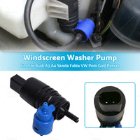 {{ Windscreen Washer Pump Fits For Audi A3 A4 Skoda VW Polo Golf Passat 1J6955651 }} - Buy Car Parts Online at {{ Kaka Auto Parts }}.