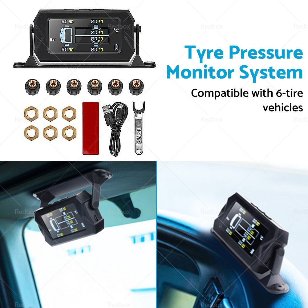 {{ Tyre Pressure Monitoring System  6 Wheel Sensor for Caravan Truck Trailer Solar }} - Buy Car Parts Online at {{ Kaka Auto Parts }}.