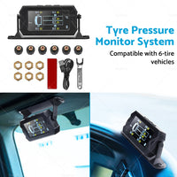 {{ Tyre Pressure Monitoring System  6 Wheel Sensor for Caravan Truck Trailer Solar }} - Buy Car Parts Online at {{ Kaka Auto Parts }}.