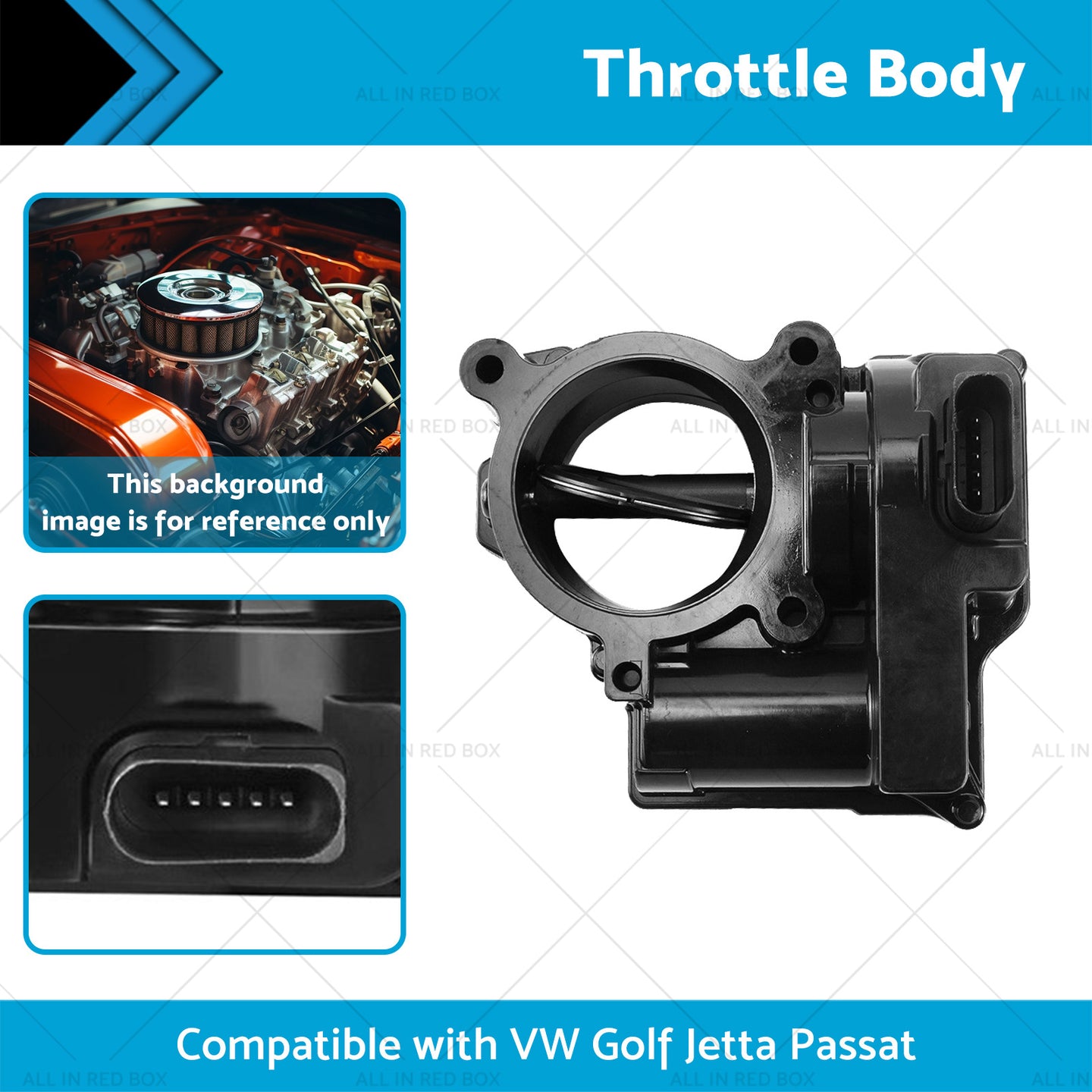 {{ 03C128063B Throttle Body Suitable for VW Golf Jetta Passat 1. 4 03C128063A }} - Buy Car Parts Online at {{ Kaka Auto Parts }}.