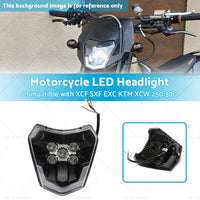 {{ Motorcycle LED Headlight Suitable For XCF SXF EXC KTM XCW 250 300 350 450 500 }} - Buy Car Parts Online at {{ Kaka Auto Parts }}.