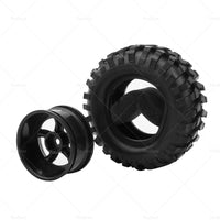 {{ Wheels Rims Rubber Tires 12mm Hex Suitable For 1 or 10 Off-Road RC Rock Buggy Truck }} - Buy Car Parts Online at {{ Kaka Auto Parts }}.