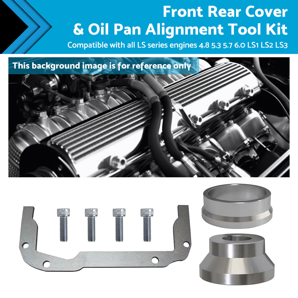 {{ Front Rear Cover  and  Oil Pan Alignment Tool Kit Suitable for LS 4. 8 5. 3 5. 7 6. 0 }} - Buy Car Parts Online at {{ Kaka Auto Parts }}.
