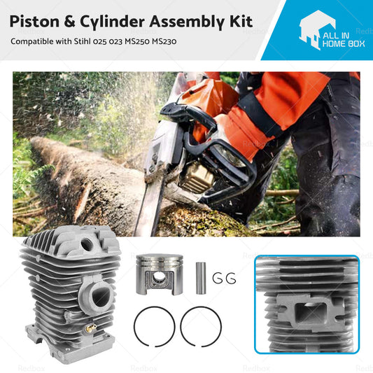 {{ Piston  and  Cylinder Assembly Kit Suitable for Stihl 025 023 MS250 MS230 42. 5mm }} - Buy Car Parts Online at {{ Kaka Auto Parts }}.